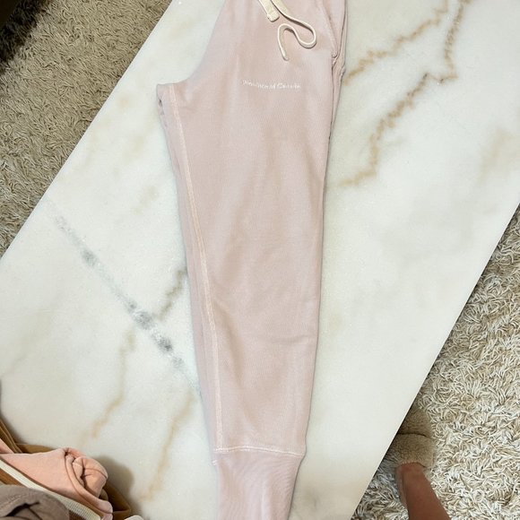 Province of Canada Skinny French Terry Sweatpant Champagne- Unisex - Picture 3 of 4